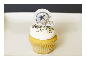 Dallas Cowboys Cupcake Kit By FreshBakes On Etsy