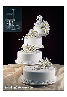 Pics Photos Tier Square Wedding Cakes Pictures