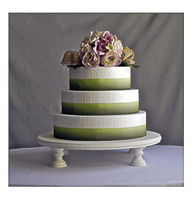 20 Cake Stand Round Cupcake White Wooden By EIsabellaDesigns