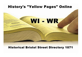 WI WR Real Bristol Street Directory 1871