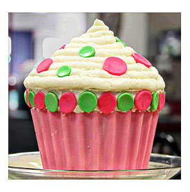 Minnie Mouse Giant Cupcake Cake. Source