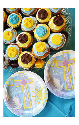 Communion Cupcakes