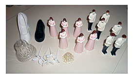 Vintage Wilton Wedding Cake Decorations By ParisianPrairieCharm