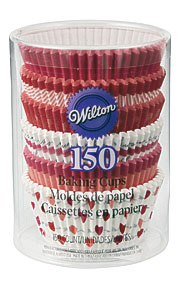 Wilton Valentine Cupcake Cases 150 Pack Hobbycraft