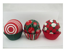 Christmas Holiday Cupcake Papers Wilton Baking Cups