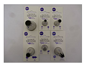 Electric Mania Wilton Open Star Icing Nozzle Decorating Tip Stars