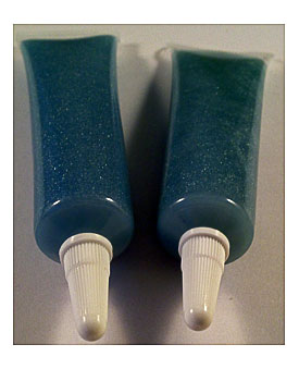 Browse Home Products Blue Glitter Writing Icing Tubes